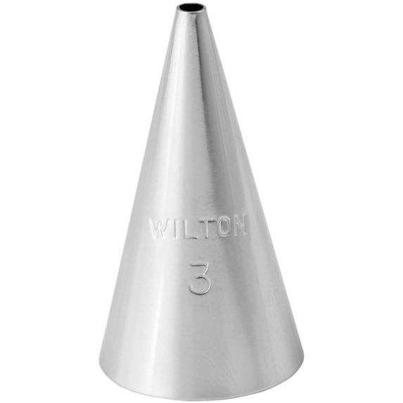 Wilton Round Cake Decorating Tip 3, 1-Piece
