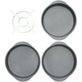 Wilton Round Checkerboard Cake Pan Set, 4Piece