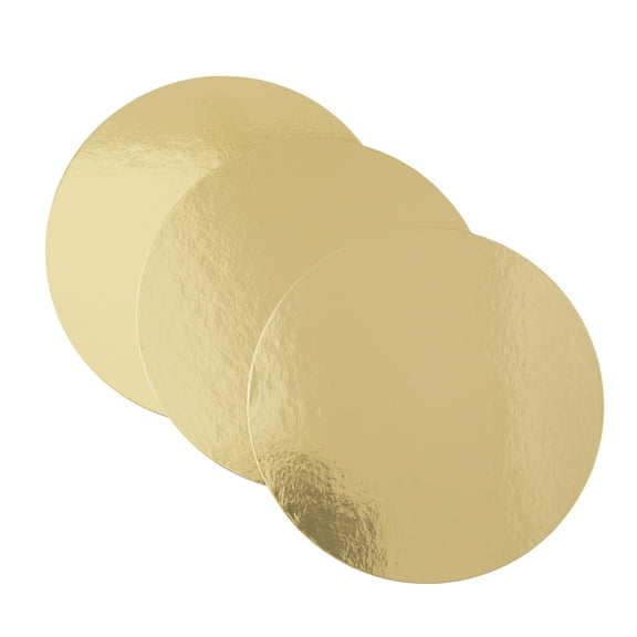 Wilton Round Gold Cake Boards, 3-Count