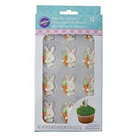 Wilton Royal Bunny W Carrot 12 Ct