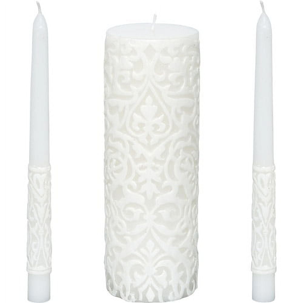 Wilton Scroll Unity Candle Set
