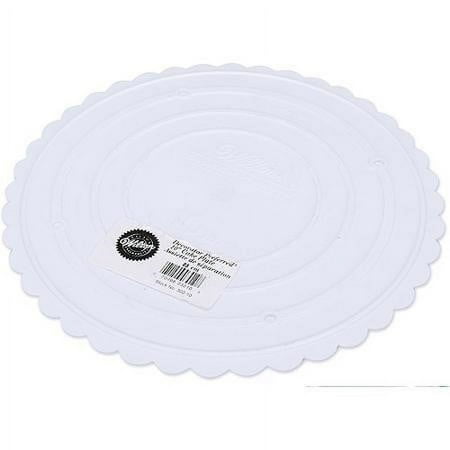 Wilton Separator Decorator Preferred Scalloped Plate, 10", 1 Ct
