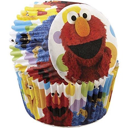 Wilton Sesame Street Cupcake Liners, 50 Ct