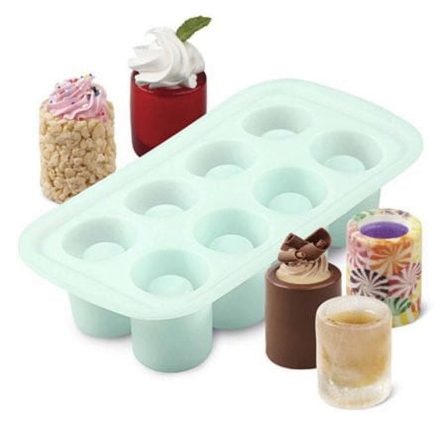 Wilton Shot Glass Silicone Mold, 8 cavity