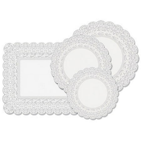 Wilton Show 'N' Serve Cake Boards, Set of 6 Patterned Rectangle Cake Boards for 12 x 18-Inch Cakes