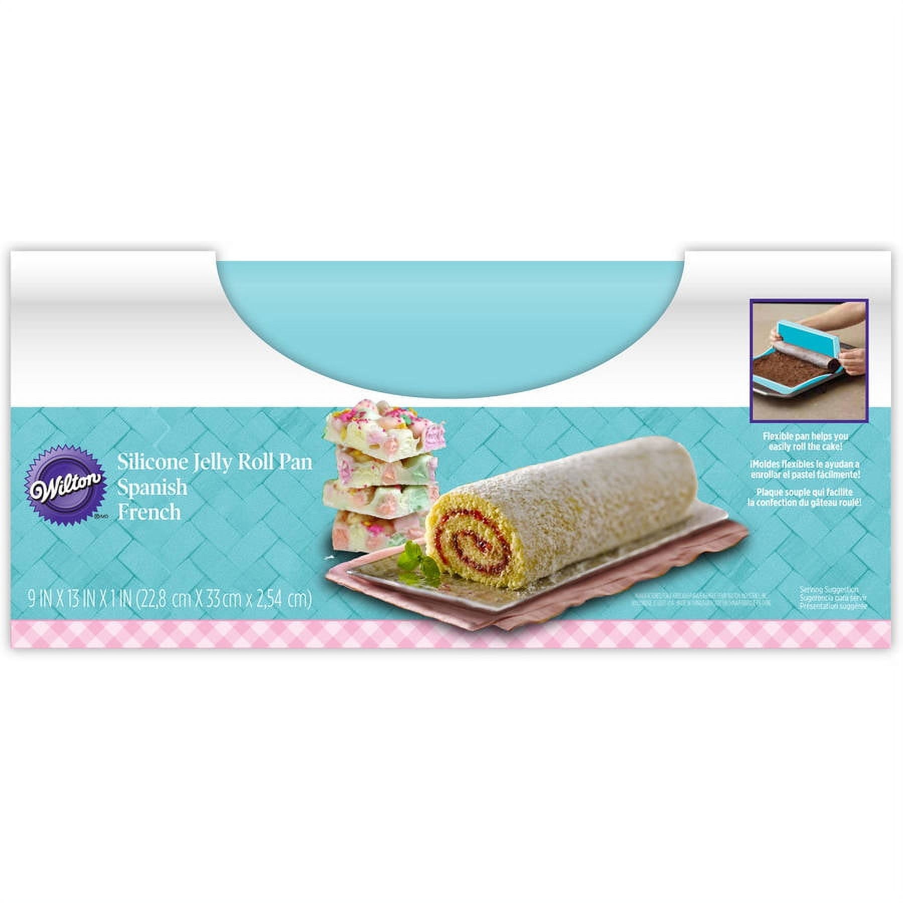 Wilton Silicone Swiss Roll Yule Log Jelly Fudge Candy Layer Cake Roller  Baking Mat Pan 9 X 13 