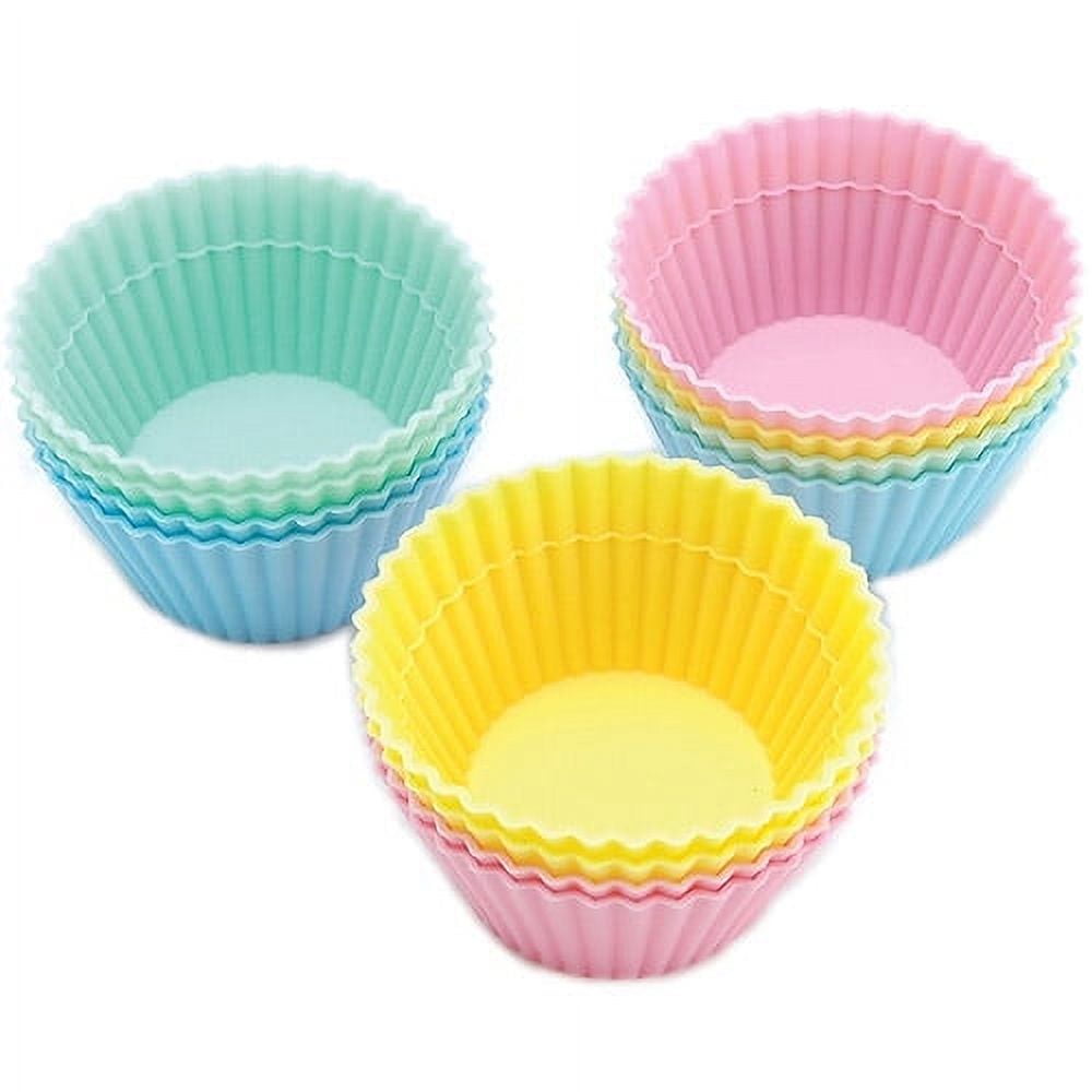Wilton Silicone Standard Baking Cups 12/PkgRound