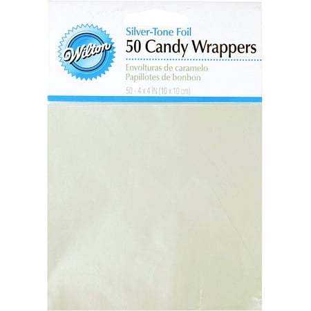 Wilton Silver 50/Pkg 4"X4"