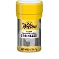 thumbnail image 1 of Wilton Silver Sanding Sugar Edible Sprinkles 3.2 oz. Bottle, 1 of 5