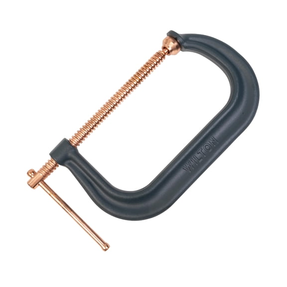 Wilton Spark-Duty C-Clamp, 8-1/4" Opening, 4-15/16" Throat, 6900 Lbs. Clamping Force (Model 408-P) CA3