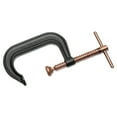 thumbnail image 1 of Wilton 400-P Series C-Clamps, Sliding Pin, 4 1/8 in Throat Depth, 1 of 3