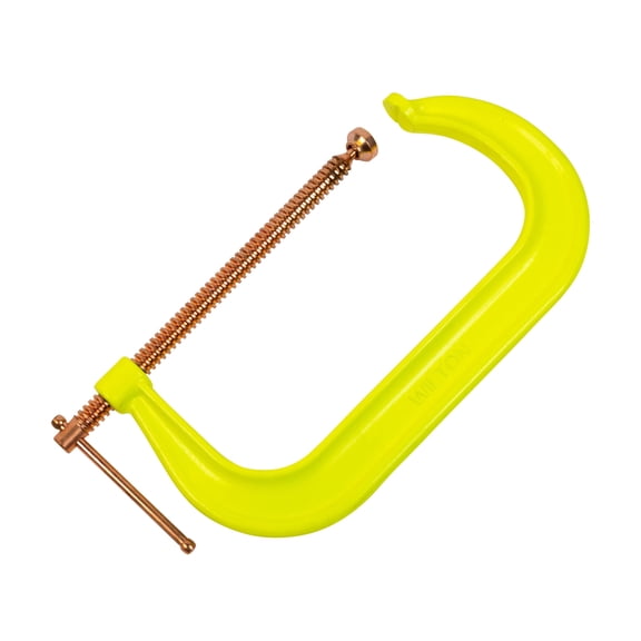 Wilton Spark-Duty Hi-Vis C-Clamp, 12-1/4" Opening, 6-1/4" Throat, 9300 Lbs. Clamping Force (Model 412CS) CA3