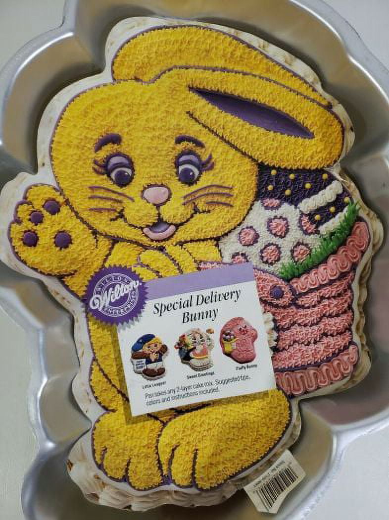 Wilton Brandclub Wilton Special Delivery Bunny Little League Baseball Cake Pan 2105 9001