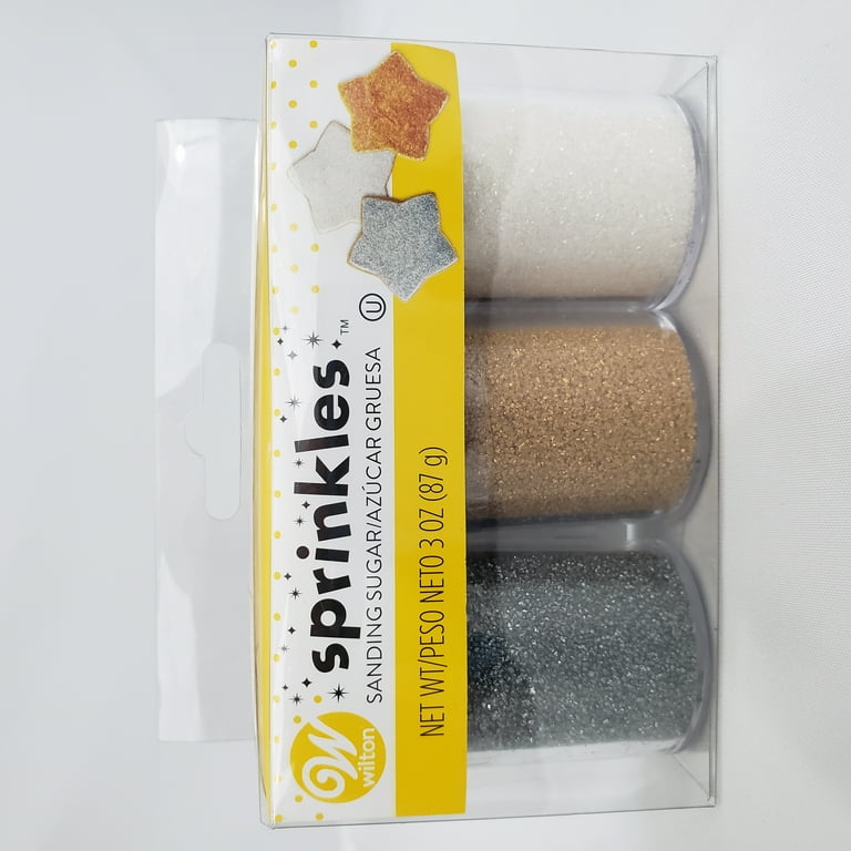 Metallic Silver Gold Tiny Stars for Cookies, Cakes, Baked Goods from Fancy  Sprinkles