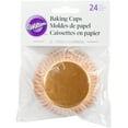 Wilton St and ard Baking Cups Gold Foil 24 Per Pkg