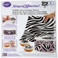thumbnail image 1 of wilton sugar sheet, zebra print, 1 of 1
