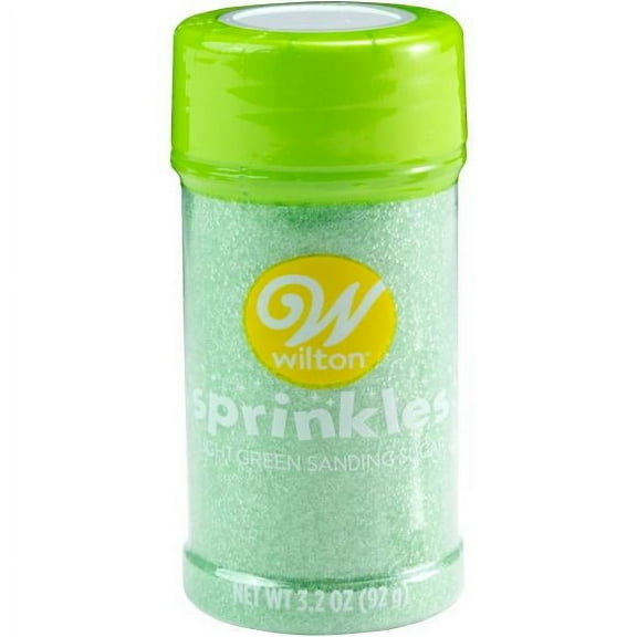Wilton Sugar Sprinkles 3.25oz-Light Green