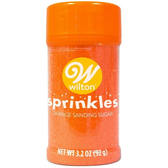 Wilton Sugar Sprinkles 3.25oz-Orange