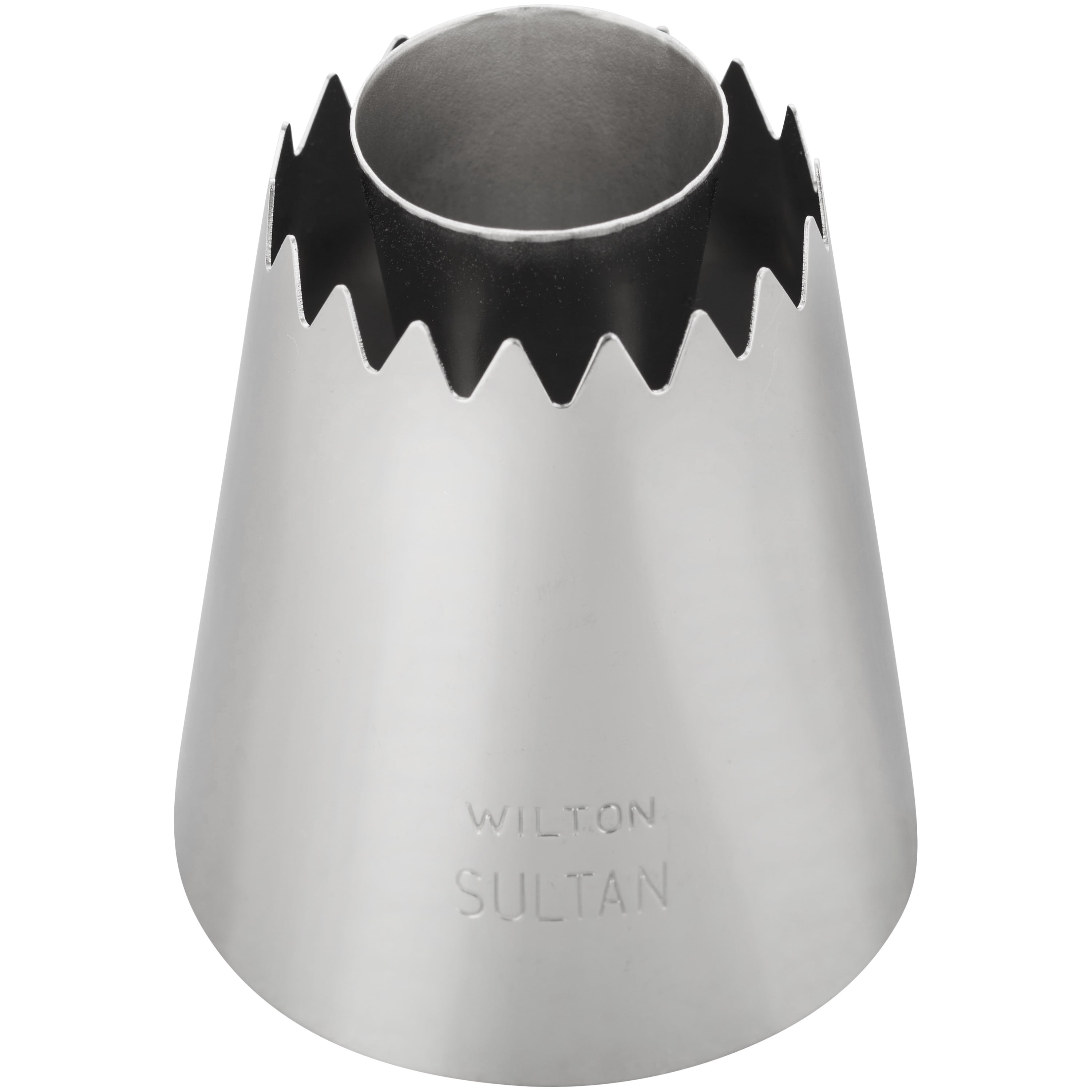 Wilton Sultan Decorating Tip for Piping Buttercream Frosting or Meringues, 1-Piece