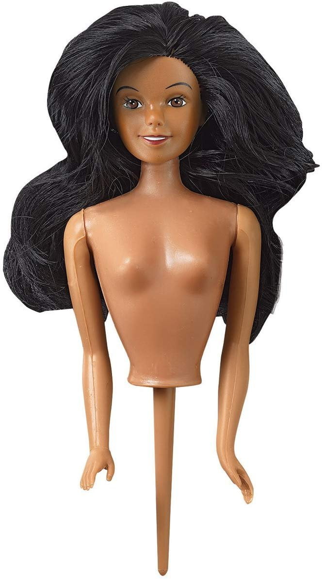 Wilton Teen Doll Pick Cake Decoration, 7.75-Inch, Ethnic, 1-Pack