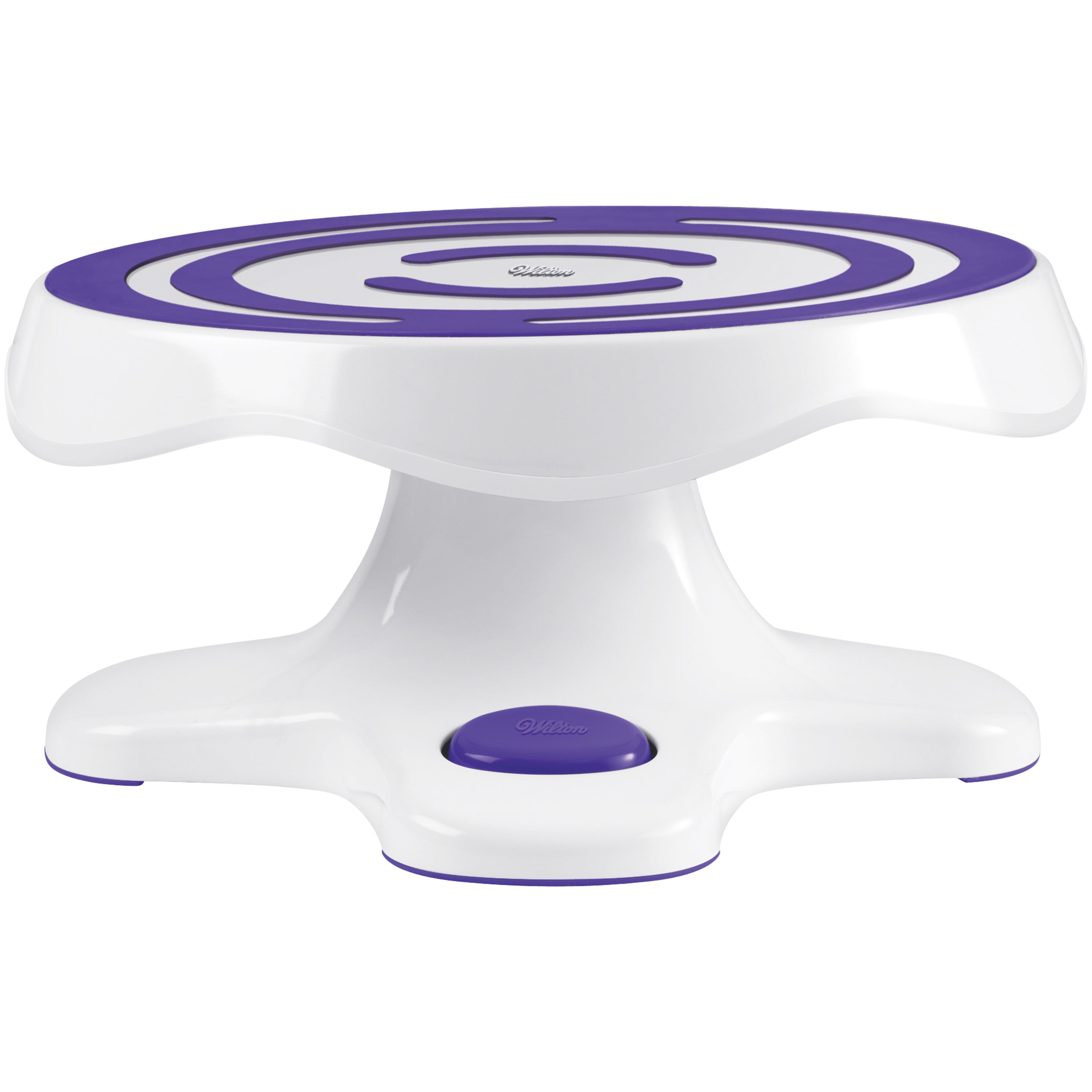10.8inch Rotating Cake Turntable Lightweight Revolving Cake Decorating Stand  for Cake Painting Spraying Decoration Rotating Cake Turntable Rotating  Lightweight Revolving 10.8inch Revolving Purple 