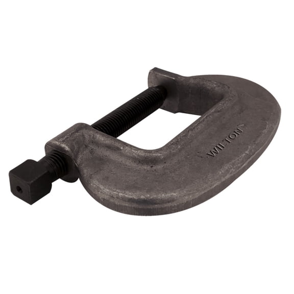 Wilton Tools 14545 O Series 3 7/16" Wide Jaw Full Closing Spindle Bridge C Clamp