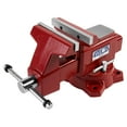 thumbnail image 1 of Wilton Tools 28819 Heavy Duty Cast Iron 4.5 Inch Bench Vise, Red, 1 of 8