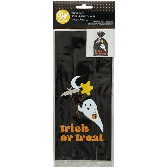 Wilton Treat Bags 20/Pkg-Trick Or Treat
