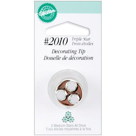 Wilton Decorating Tip-#2010 Triple Star