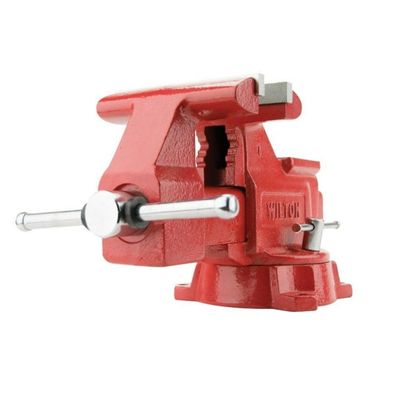 Wilton Utility Vise 6-1/2 In. Jaw Width 5-1/2 In. Jaw Opening 3-13/16 In. Throat Depth