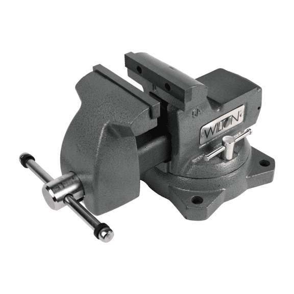 Wilton Tools 21400 Mechanics Bench Vice Grip with 5 Inch Jaw and Swivel Base