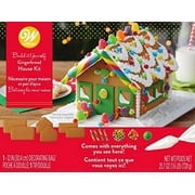 Wilton W46832 Unassembled Gingerbread House Kit, Petite