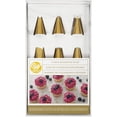 thumbnail image 1 of Wilton Cake Decorating Set W/Piping Tips 17/Pkg-Navy Blue And Gold, 1 of 4