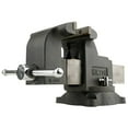 thumbnail image 1 of Wilton WS8 8in Jaw 4in Throat Steel Swivel Base Work Shop Bench Vise, Gray, 1 of 10