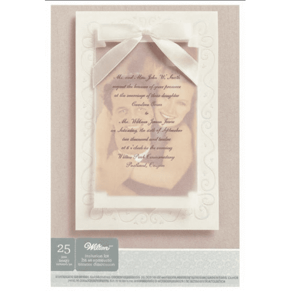 Wilton - Wedding Invitation Kit (25 Count)