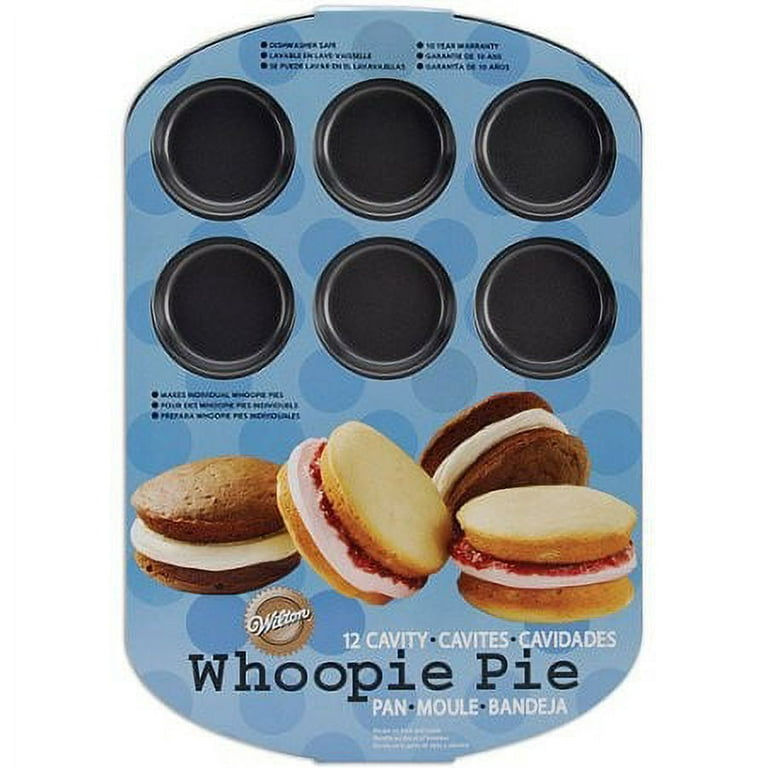 Silicone Muffin Top Pans, 2 Pack Non-stick 3 Whoopie Pie Baking Pan 3 Inch  R
