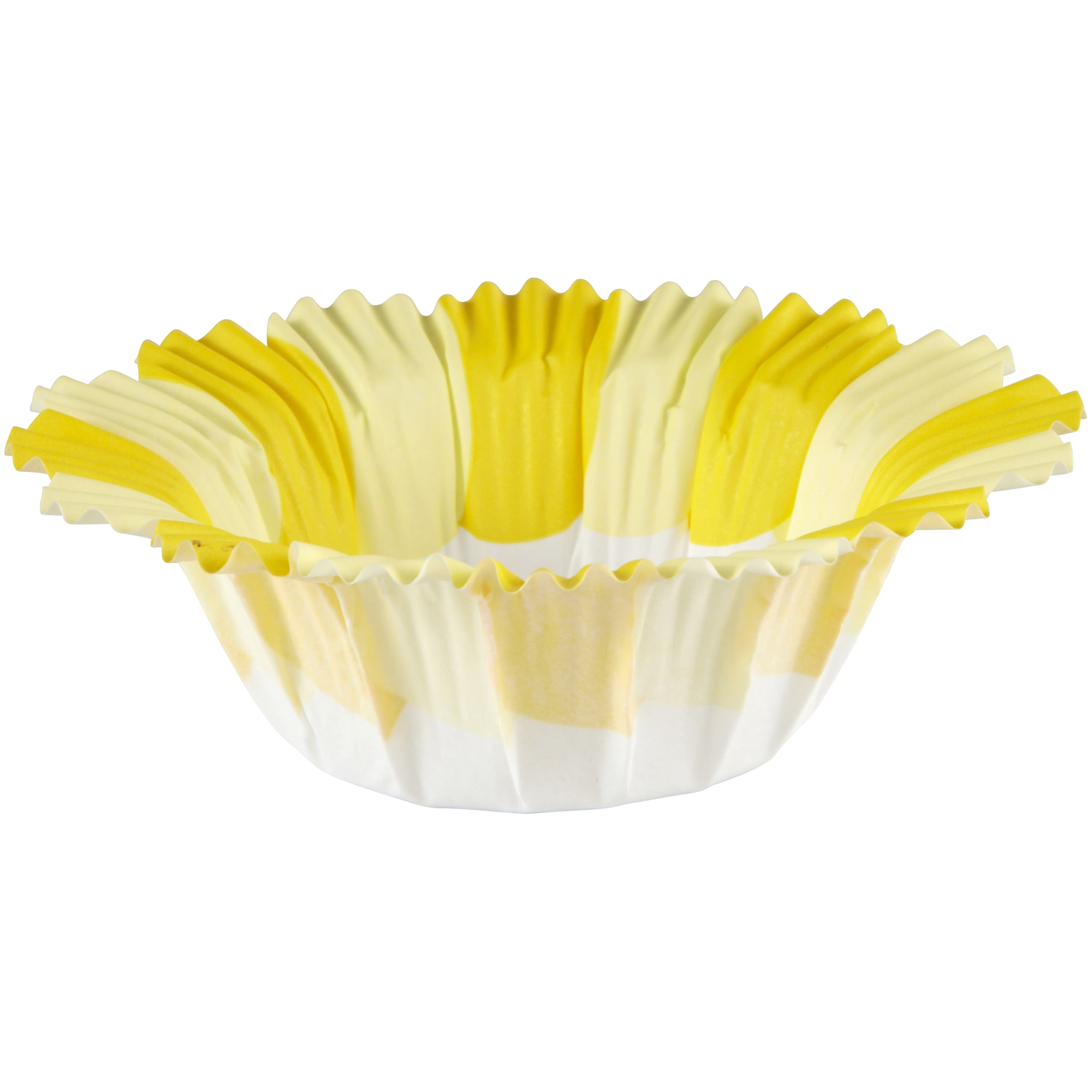 Wilton Yellow Blossom Baking Cups, 12-Count 