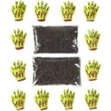 6-Count Wilton Zombie Hand Royal Icing Candy Decoration