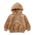 thumbnail image 1 of Wilucolt Boys Coat jacket Toddler Kids Girls Boys Casual Zip Up Hooded Jacket Coat Long Sleeve Thicken Outerwear Snowsuit, 1 of 7