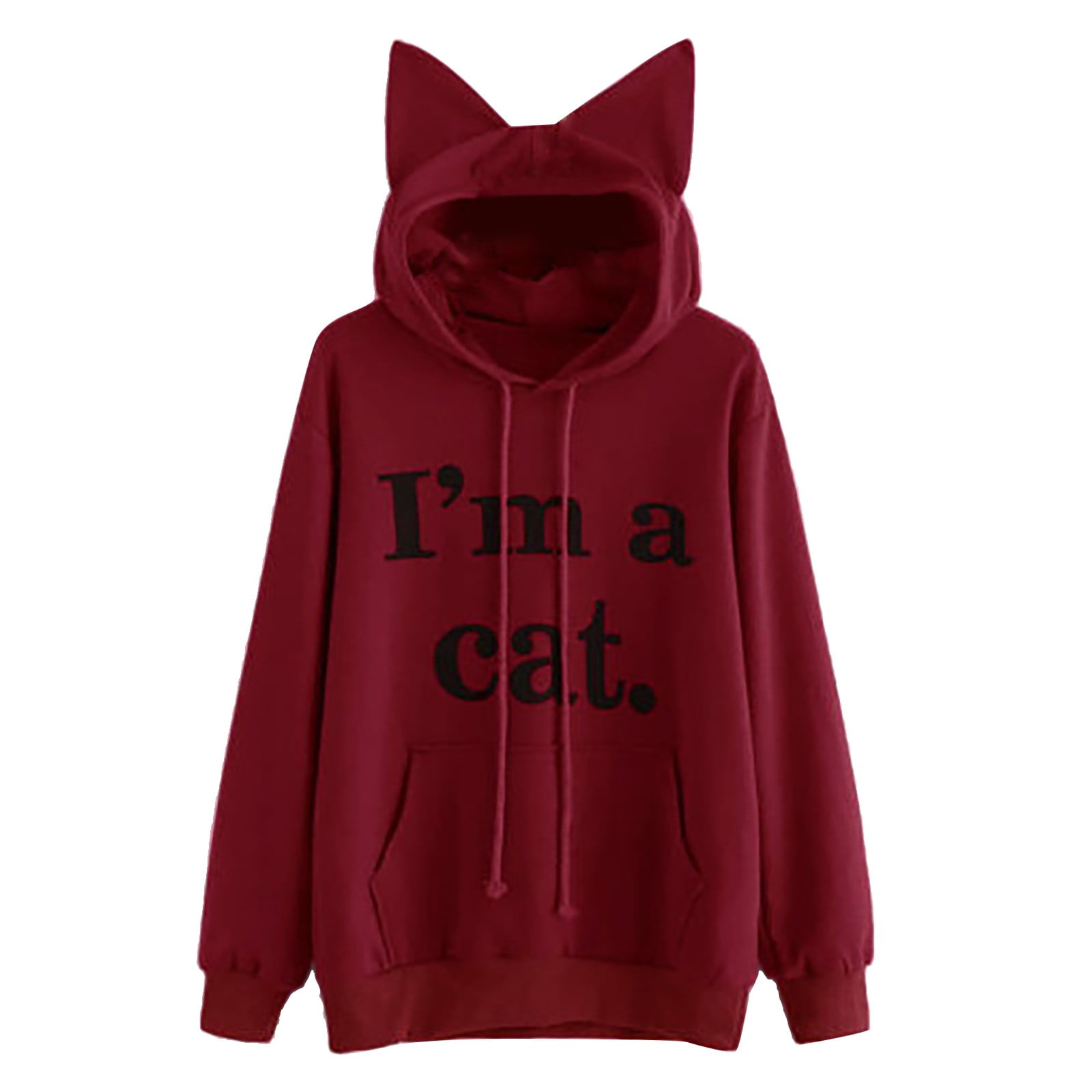 Wilucolt Women's Hoodies Sweatshirts Long Sleeve Personality Cool