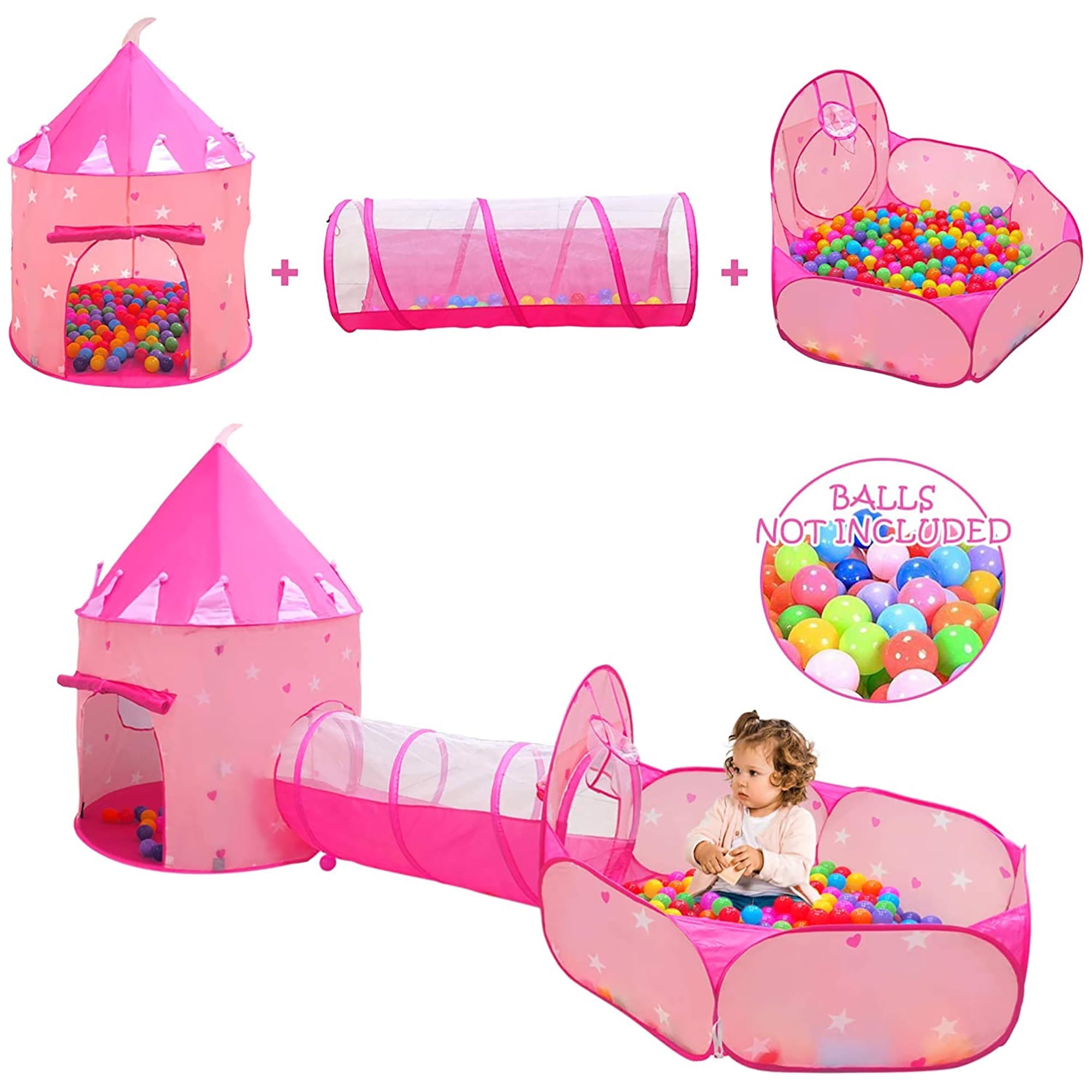 Baby tunnel and ball pit hotsell