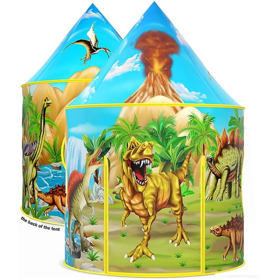 Wilwolfer Kids Play Tent for Boys 3/4/5/6/7/8 Years Toddler Dinosaur Toys Tent Indoor Outdoor