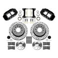 thumbnail image 1 of Wilwood 12.19in 6R: Automotive Brakes Forged Narrow Superlite Kit, Drilled Rotors, Front, Black, 1 of 3