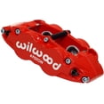 thumbnail image 1 of Wilwood 120-14056-RD FNSL4R Forged Narrow Superlite 4 Radial Mount Red 4-Piston Brake Caliper, 1.38/1.38" Pistons, 1.10" Disc, 1 of 2