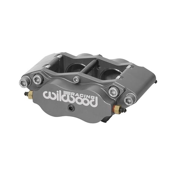 Wilwood 120-14764-SI BNDLR Brake Caliper-Side Inlet-Anodized Gray 1.88" Piston, .38" Disc