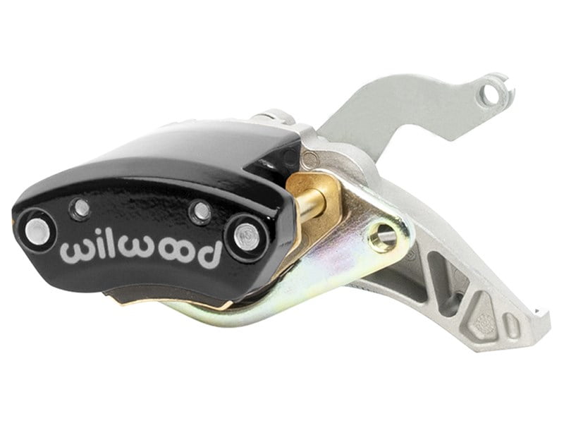 Wilwood Caliper-MC4 Mechanical-R/H - Black w/ Logo 1.19in Piston .81in Disc main image 0
