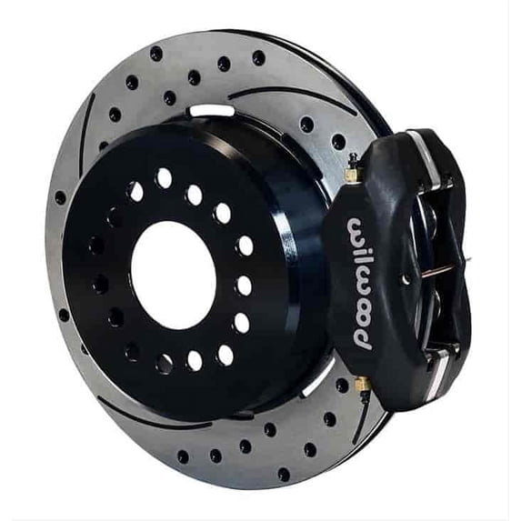 Wilwood 140-10094-D Forged Dynalite Rear Parking Brake Kit Rear End: Large Chevy