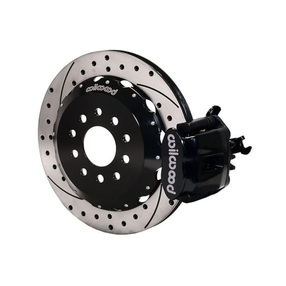 Wilwood 140-10310-D CPB Rear 13" Big Brake Kit With Black Calipers & Drilled Rotors, Compatible with 2000-2009 Honda S2000"