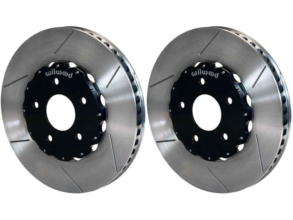 Wilwood 140-12496 ProMatrix Front 14-in Slotted 2-Piece Hat & Rotor Kit ...