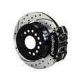 thumbnail image 1 of Wilwood 140-13204-D Dynapro Rear 12.19" Big Brake Kit With Black Calipers Drilled Rotors & 2.36" Offset, Compatible with Ford and Mercury With Ford Big Axle Flange, 1 of 1